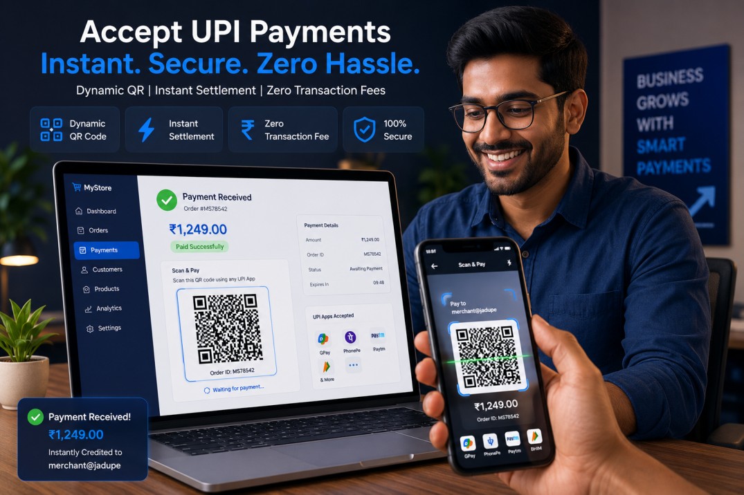 How to Accept UPI Payments on Your Website Without a Traditional Payment Gateway (2026 Guide)